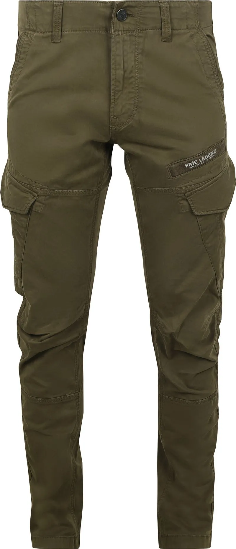 PME Legend PME Legend Nordrop Cargohose Olivgrün - Größe W 38 - L 34, Dunkelgrün, – Produktbild 1 von 5
