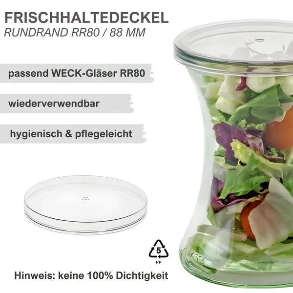 mikken mikken Frischhaltedeckel für WECK Gläser – Produktbild 5 von 6
