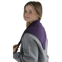 Kopyto Kopyto BIRUANG Bandana Halstuch 100% Merinowolle RWS-Zertifiziert Ökologisch Unifarben, Violett, – Produktbild 1 von 1