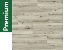 woodstore24 Premium 3D, 7,5 mm Klick Vinyl (SPC) mit antibakterieller Trittschalldämmung, Eiche grau, 1218 x 228 mm, 0,55 mm Nutzschicht, (1,67 m² / Paket) – Produktbild 1 von 1