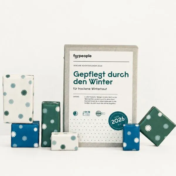 forpeople Skincare Adventskalender 2026 - 6 volle Größen statt 24 Kleinigkeiten - forpeople – Produktbild 2 von 4