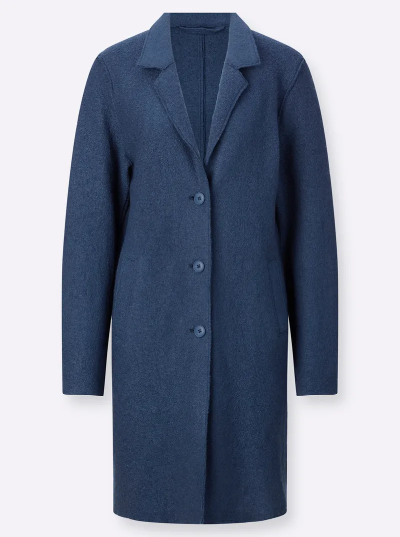 Witt Kurzmantel, Jeansblau, – Produktbild 1 von 2