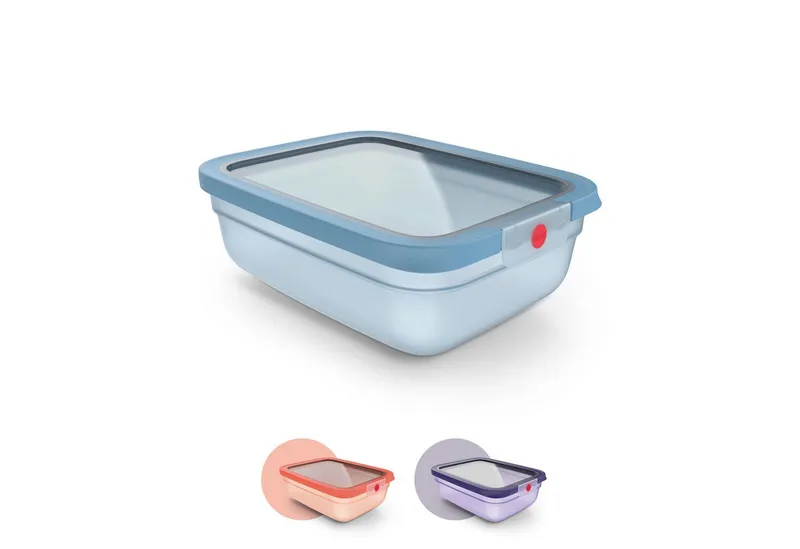 EMSA EMSA Frischhaltedose "oneClick" aus Kunststoff, 2,3 l, Blau, – Produktbild 1 von 6