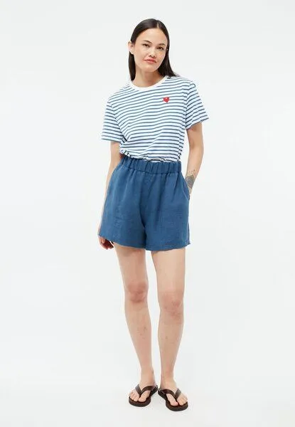 Givn Berlin Givn Berlin Shorts GBCLEMENTINE aus Leinen, Blazing blue (linen), – Produktbild 1 von 3