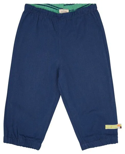 loud + proud loud + proud Babys & Kinder Wasserabweisende Hose, GOTS-zertifiziert, Ultramarine(blau), – Produktbild 1 von 4