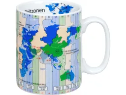 Könitz Tasse "Wissensbecher Zeitzonen" – Produktbild 1 von 1