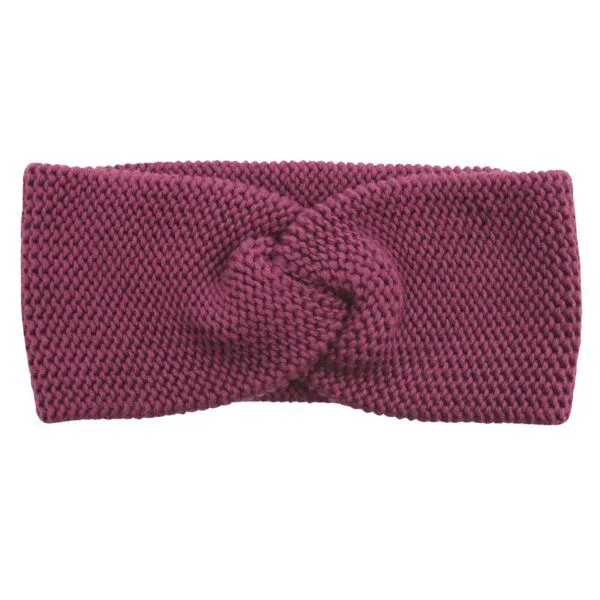 Enfant Terrible Enfant Terrible Strick Stirnband, Aubergine, – Produktbild 1 von 4