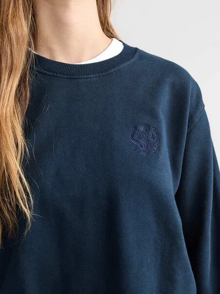 Yahmo Yahmo Ilse Sweatshirt, Petrol (grün), – Produktbild 4 von 4