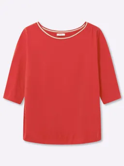 sheego 3/4-Arm-Shirt erdbeere – Produktbild 1 von 1