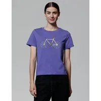 watapparel watapparel T-Shirt Frauen Yellow Bike, Purple love, – Produktbild 1 von 1