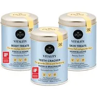 PUJA PUJA Dreifach Fit Snacks Vitality Body + Skin + Teeth für Katzen – Produktbild 1 von 1