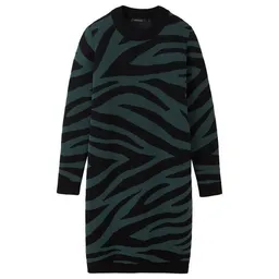 recolution recolution Strickkleid AMARANTHUS ZEBRA – Produktbild 1 von 1