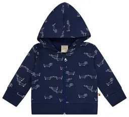 loud + proud loud + proud Babys & Kinder Sweatjacke mit Kapuze, GOTS-zertifiziert – Produktbild 1 von 1