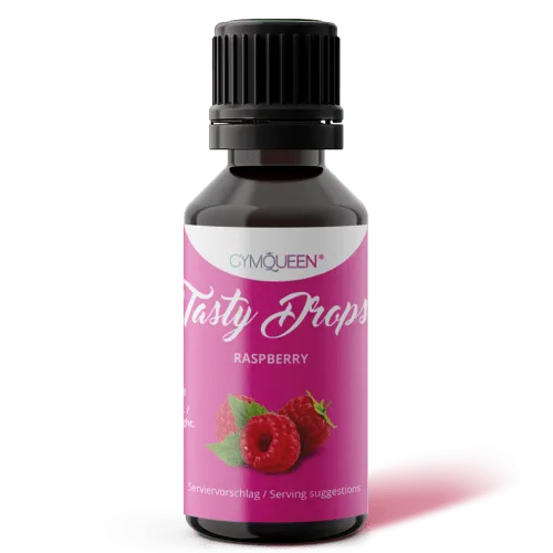 GYMQUEEN Tasty Drops - 30ml - Himbeere – Produktbild 1 von 1