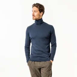 Living Crafts Rollkragen Longsleeve Modell: Helge GOTS – Produktbild 1 von 1