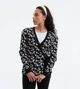 Gary Mash GARY MASH Wickelcardigan Mina aus feinem Jacquardstrick – Produktbild 1 von 1