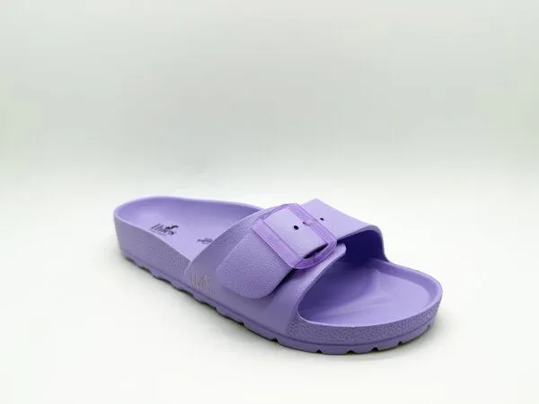 thies Vegane Ecofoam Strap Sandale von thies ® aus recyceltem EVA, Lavender (violet), – Produktbild 3 von 4