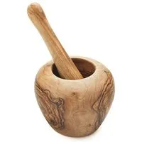 NATUREHOME NATUREHOME Olivenholz Mörser 14cm – Produktbild 1 von 1