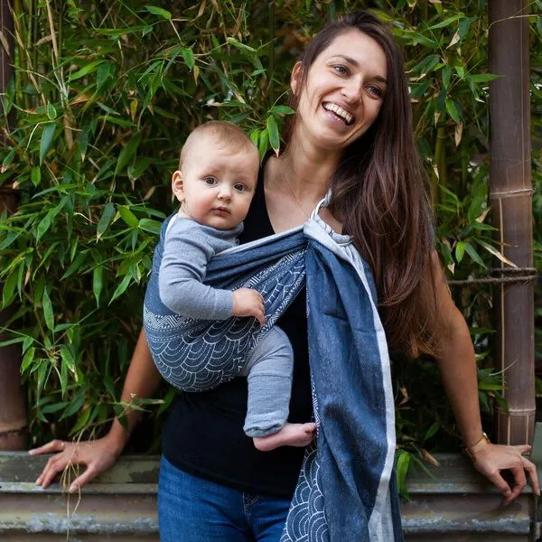 Hoppediz Hoppediz Babytragetuch - Ring-Sling kbA, Sapporo, – Produktbild 3 von 4