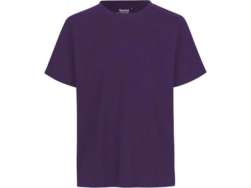 Neutral Neutral Bio-Unisex-T-Shirt mit Rundhalsausschnitt, purple, Gr. L – Produktbild 1 von 1