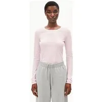 ARMEDANGELS ARMEDANGELS EINIAARA SOFT Damen Longsleeve aus Bio-Baumwolle, Pink mist, – Produktbild 1 von 1