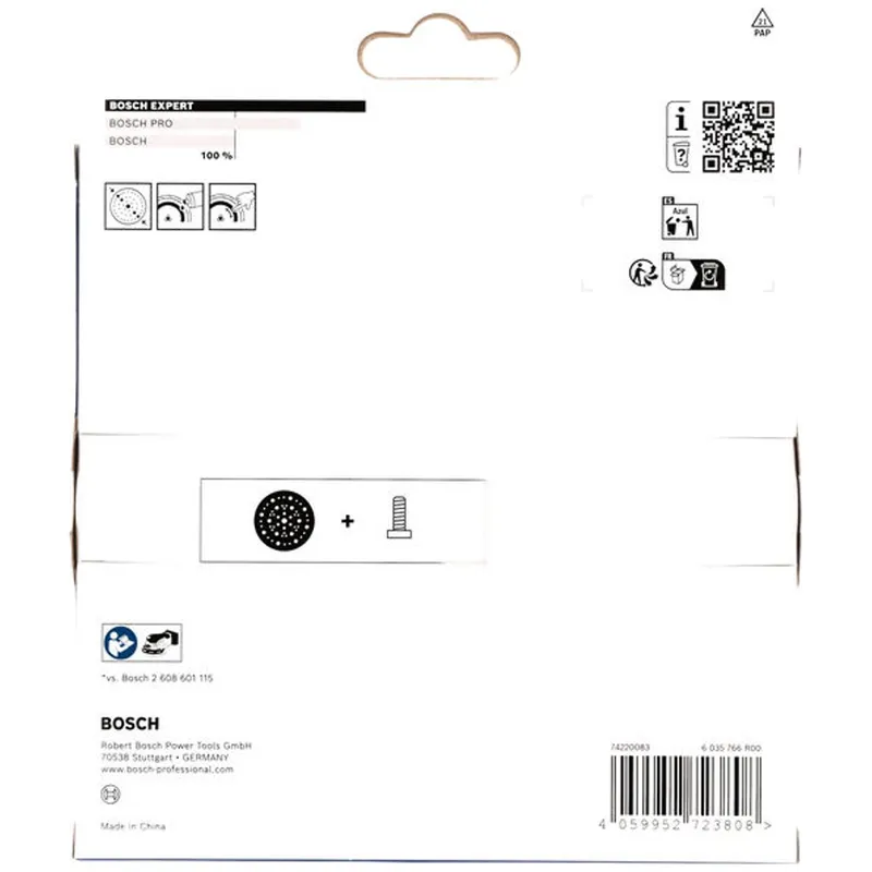Bosch Professional Bosch Professional Bosch EXPERT Multihole Schleifteller, weich, 150 mm – Produktbild 1 von 1