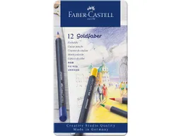 Faber-Castell Faber-Castell Buntstifte "Goldfaber" im 12er Metalletui – Produktbild 1 von 1