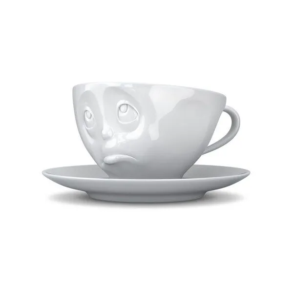 FIFTYEIGHT PRODUCTS FIFTYEIGHT PRODUCTS Kaffeetasse aus Hartporzellan "Och Bitte" – Produktbild 2 von 2