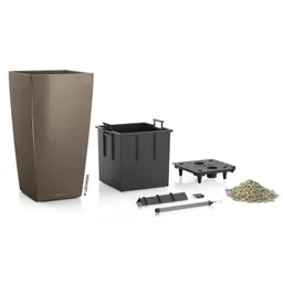 Lechuza® Lechuza® 'Cubico 40', taupe, ca. 40 x 40 x H 75 cm – Produktbild 1 von 1