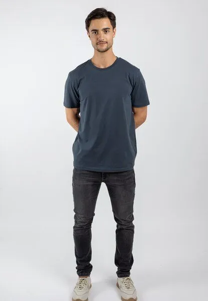 TORLAND TORLAND Premium Herren T-Shirt CREATOR, Grau (india ink grey), – Produktbild 3 von 4