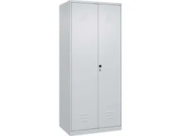 C+P C+P PSA Doppel-Spind Classic PLUS, 2 Abteile, 1850x800x500mm, Lichtgrau/Lichtgrau – Produktbild 1 von 1
