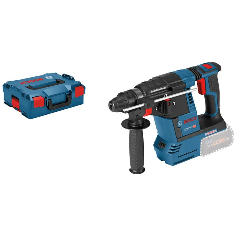 Bosch Professional Bosch Professional Bosch Akku-Bohrhammer GBH 18V-26, SDS-plus, Solo Version, incl. Zubehör, L-BOXX – Produktbild 1 von 1