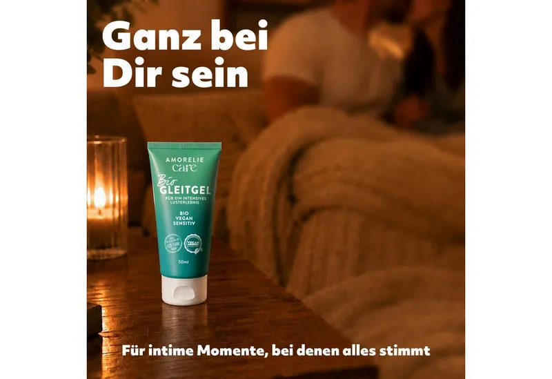 AMORELIE Gleitgel AMORELIE Care Bio Gleitgel wasserbasiert – Produktbild 3 von 5