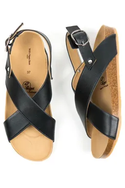 Will's Vegan Store Will's Vegan Store Damen vegan Sandalen Huarache Schwarz – Produktbild 1 von 1