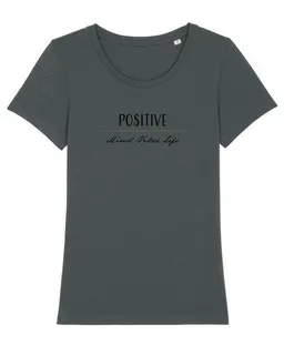 Human Family Bio Damen T-Shirt Amorous "Positive Vibes" von Human Family – Produktbild 1 von 1