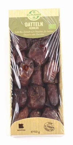 El Puente El Puente Bio-Datteln ohne Stein | Fair Trade | Bio-zertifiziert | Vegan | Glutenfrei – Produktbild 1 von 1