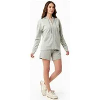 ORGANICATION ORGANICATION Sweatshorts aus TENCEL Modal und Bio-Baumwolle, Green moss, – Produktbild 1 von 1