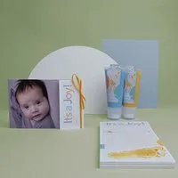 KINDACUTE KINDACUTE DIY Geburtskarte It's a Joy | Für Babys ersten Fußabdruck – Produktbild 1 von 1