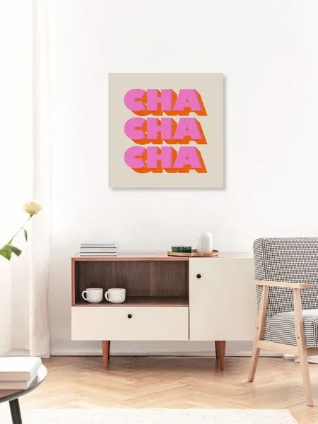 Photocircle Photocircle Poster / Leinwandbild - Cha Cha Cha – Produktbild 2 von 4