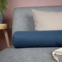 nahtur design nahtur-design Nackenrolle mit Bezug aus 100% Leinen und Füllung mit Merinowolle oder Dinkelspelz – Produktbild 1 von 1