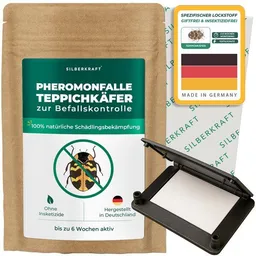 Silberkraft Silberkraft Pheromonfalle Teppichkäfer – Produktbild 1 von 1