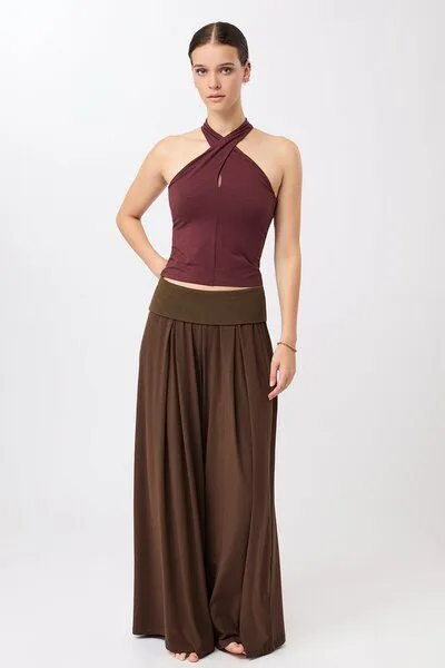 mandala Mandala Lounge Pants, Wilderness (braun), – Produktbild 4 von 4