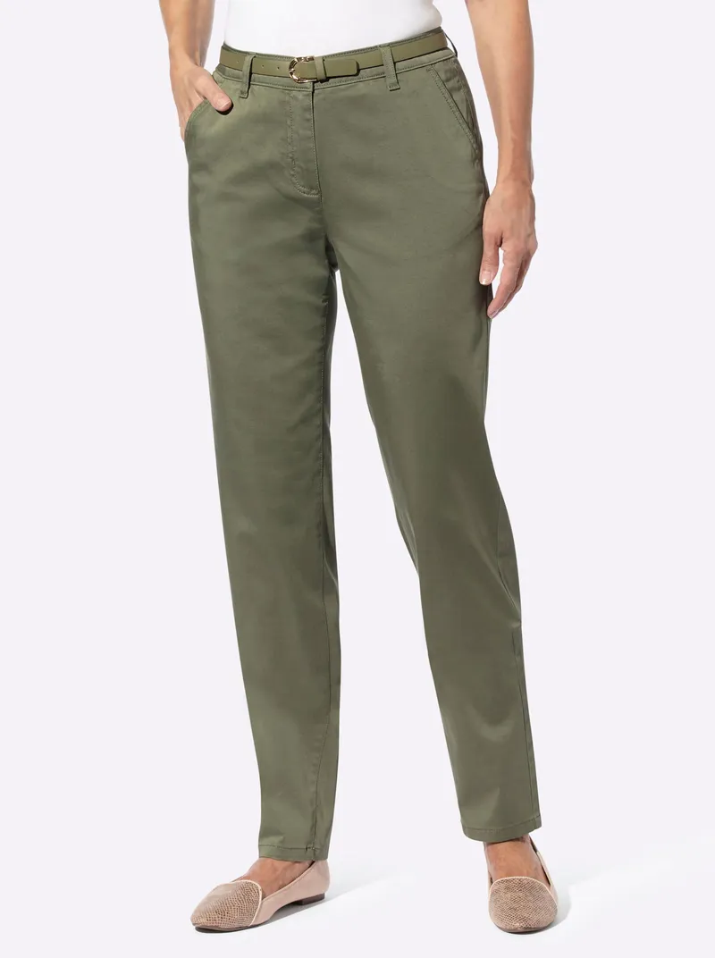 Witt Chinohose, Khaki, – Produktbild 1 von 3