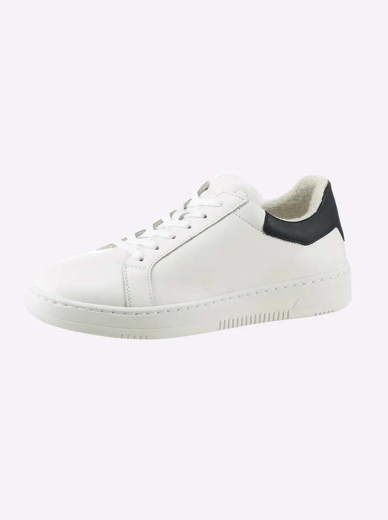 heine Sneaker, Weiß-marine, – Produktbild 1 von 3