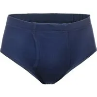 Living Crafts Living Crafts - Herren Slip mit Eingriff (100% Bio-Baumwolle), Blau, – Produktbild 3 von 6