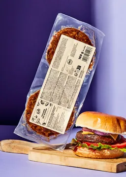 KoRo Veganer Bio Burger Shiitake und Paprika 160 g – Produktbild 1 von 1