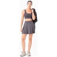 ORGANICATION ORGANICATION SUMMER | Sport-Skort mit Innenshorts aus recyceltem Polyamid, Shadow, – Produktbild 1 von 1