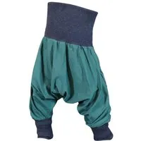 liebewicht liebewicht Jersey Yogahose Sarouelhose Pumphose nach Wahl, Grün/dunkelblau, – Produktbild 1 von 1