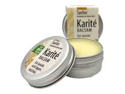 Savion - feine Seifen Manufaktur Karite Lippen- und Gesichtsbalsam in Metalldose, neutral Inhalt 14 g – Produktbild 1 von 1