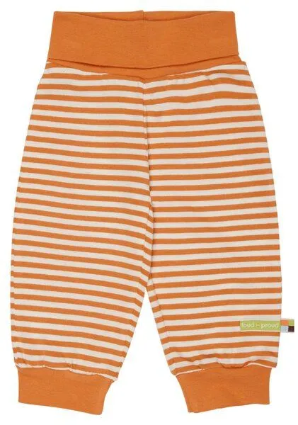 loud + proud loud + proud Babys & Kinder Weiche Hose, GOTS-zertifiziert, Carrot(orange), – Produktbild 1 von 2